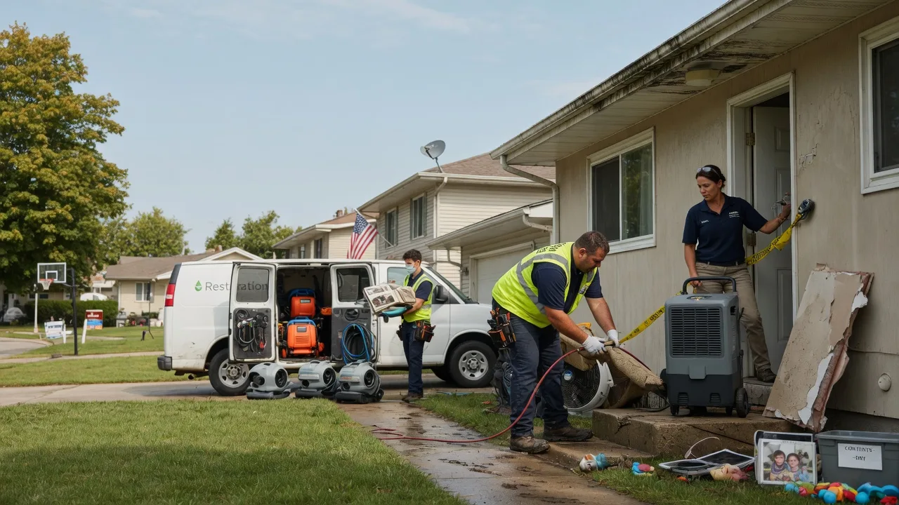 Water Damage Restoration in Ellettsville, IN near me